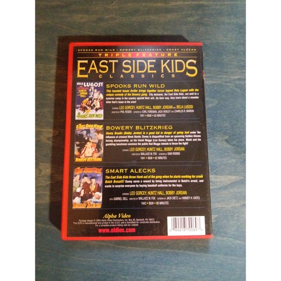 East Side Classics Triple Feature DVD - Picture 5 of 5